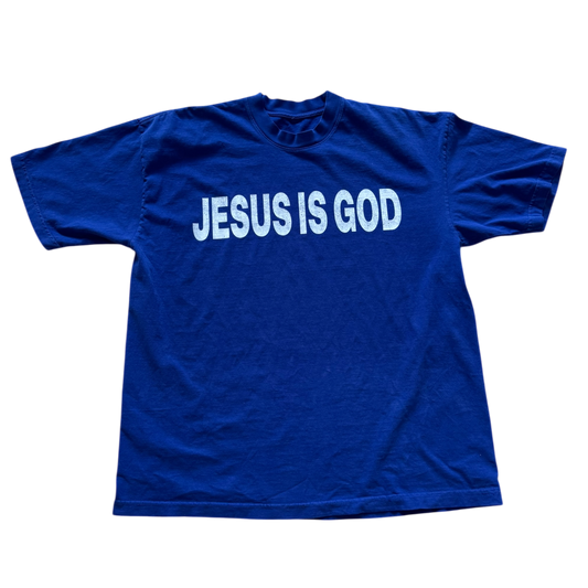 Hallowed Heart Jesus Is God Tee, deity of Christ Christian streetwear