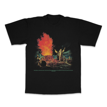 "Answer by Fire" Tee